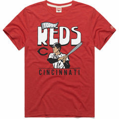 Cincinnati Reds Homage x Topps Tri-Blend T-Shirt - MLB T-shirts