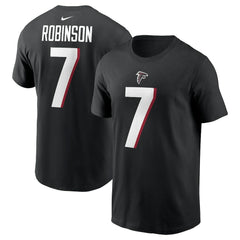 Atlanta Falcons Bijan Robinson  Player Name & Number T-Shirt | NFL Near me