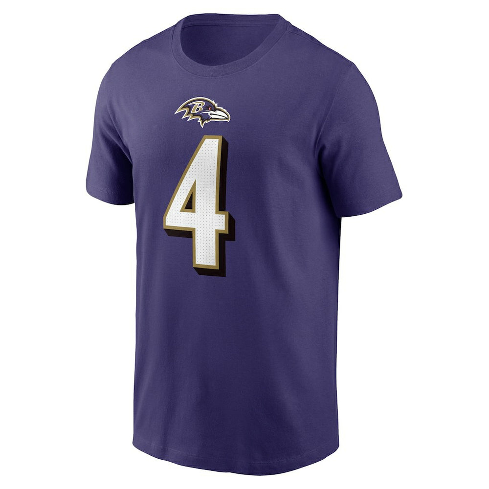 Baltimore Ravens Zay Flowers  Player Name & Number T-Shirt | NFL Discount