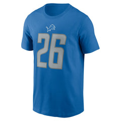 Detroit Lions Jahmyr Gibbs  2023 NFL Draft First Round Pick Player Name & Number T-Shirt | NFL Sale