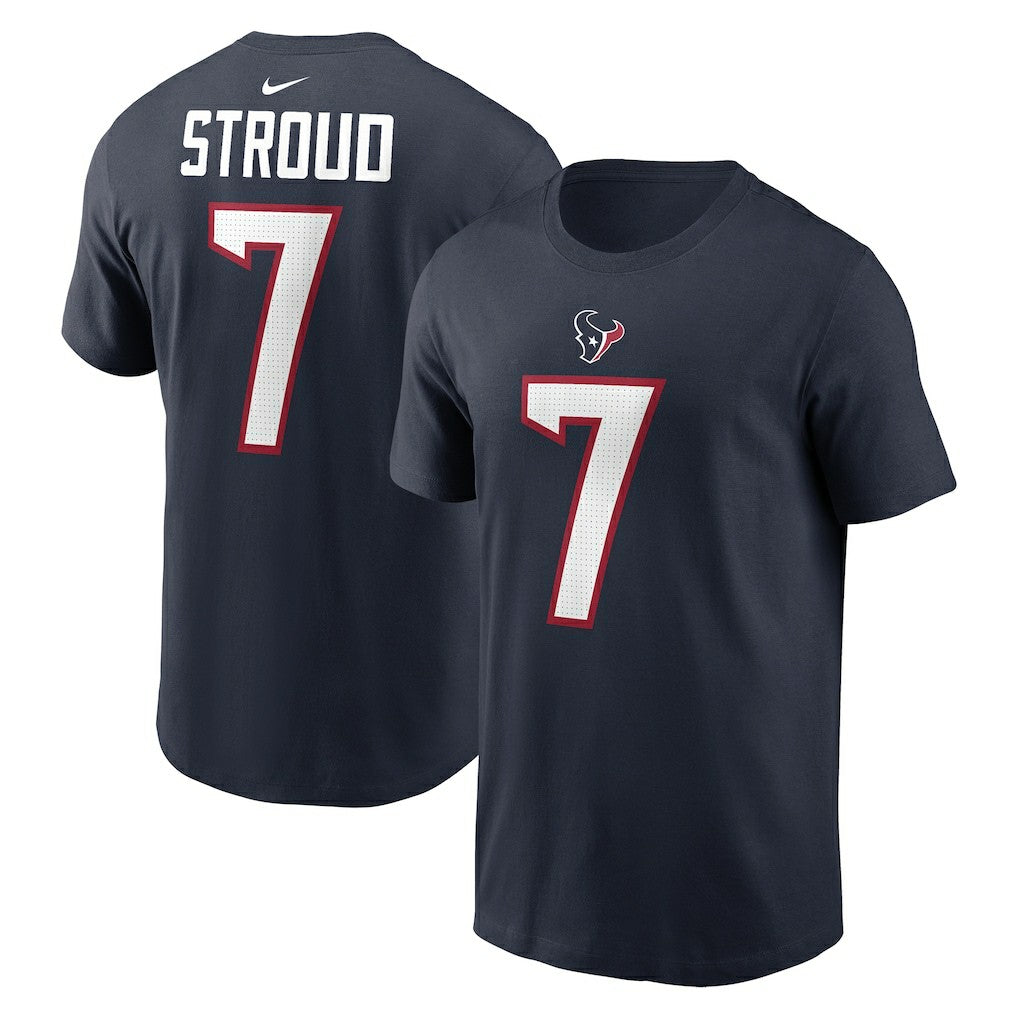 Houston Texans C.J. Stroud  Player Name & Number T-Shirt | NFL Near me