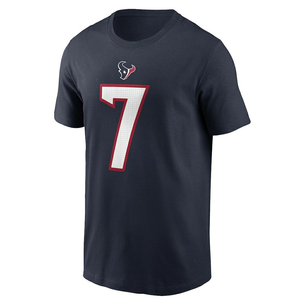 Houston Texans C.J. Stroud  Player Name & Number T-Shirt | NFL Near me