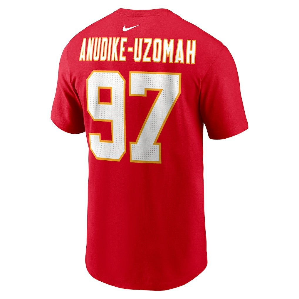 Kansas City Chiefs Felix Anudike-Uzomah  Player Name & Number T-Shirt | NFL Online