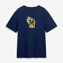 Milwaukee Brewers Fanatics Alternate Logo Legacy T-Shirt - MLB T-shirts