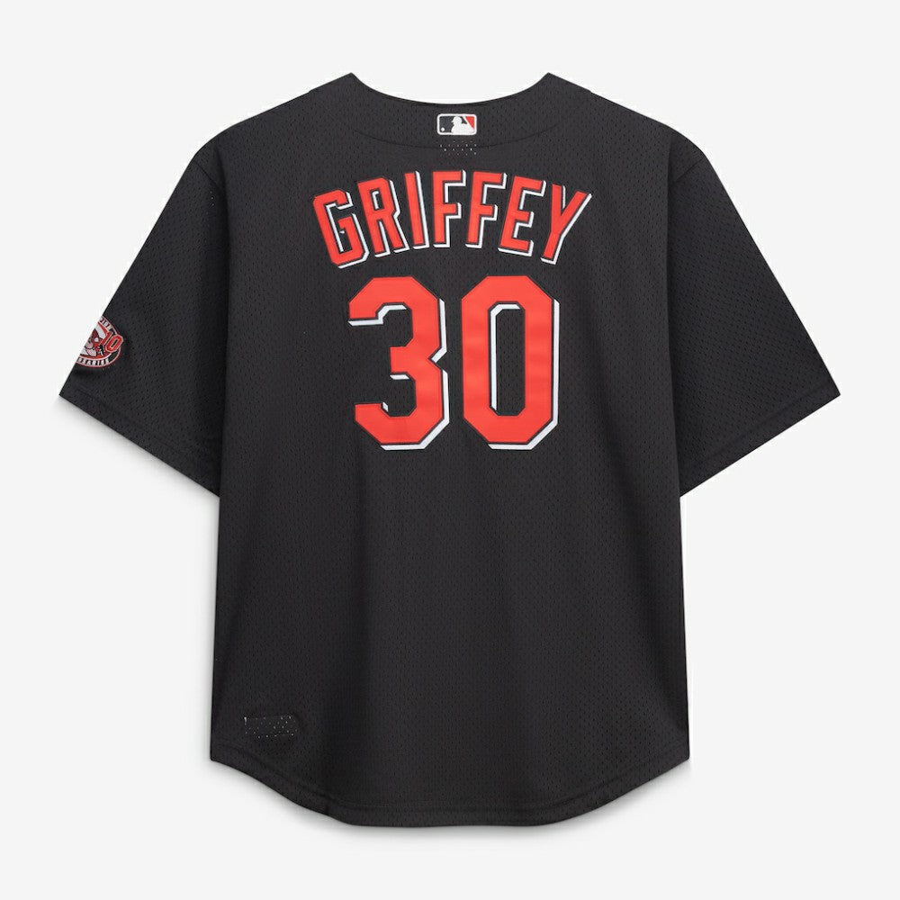 Ken Griffey Jr. Cincinnati Reds Mitchell & Ness Big & Tall Cooperstown Mesh Batting Practice Jersey - MLB Jerseys