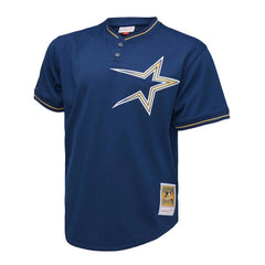 Craig Biggio Houston Astros Mitchell & Ness 1991 Cooperstown Collection Mesh Pullover Jersey - MLB Jerseys