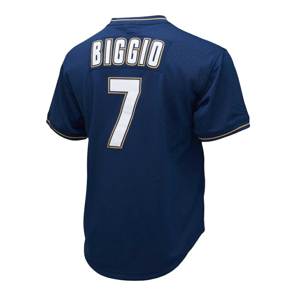 Craig Biggio Houston Astros Mitchell & Ness 1991 Cooperstown Collection Mesh Pullover Jersey - MLB Jerseys
