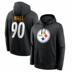 Pittsburgh Steelers T.J. Watt  Name & Number Fleece Hoodie | NFL Outlet