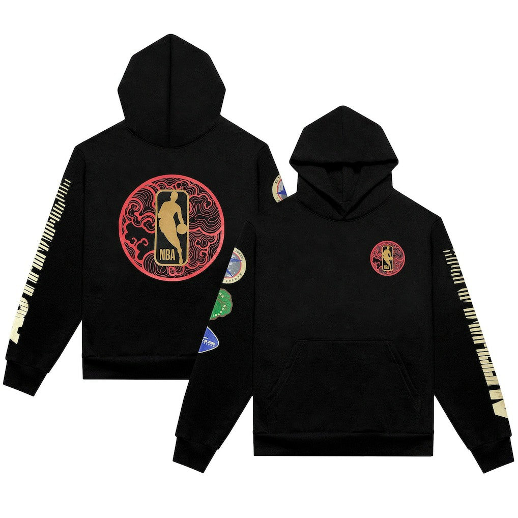 Black AUTHMADE Unisex Asian-American Pacific Islander Heritage Collection Heirloom Pullover Hoodie | NBA