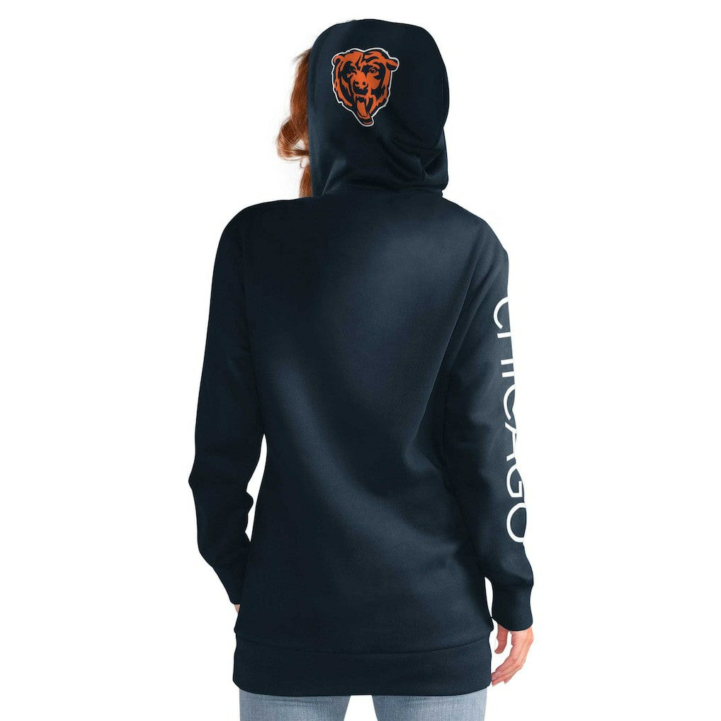 Chicago Bears G-III 4Her by Carl Banks Women's Extra Inning Pullover Hoodie | NFL On sale