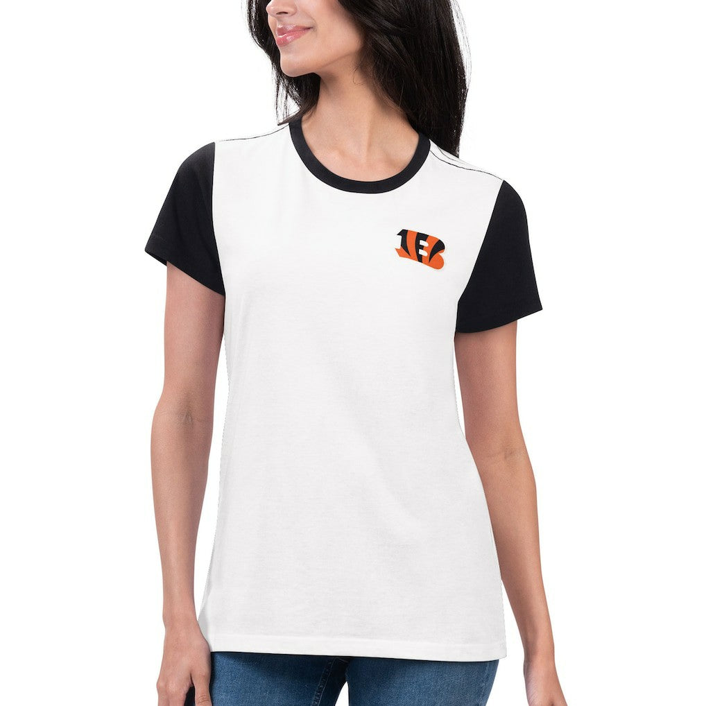 Cincinnati Bengals G-III 4Her by Carl Banks Women's Fashion Illustration T-Shirt | NFL Sale