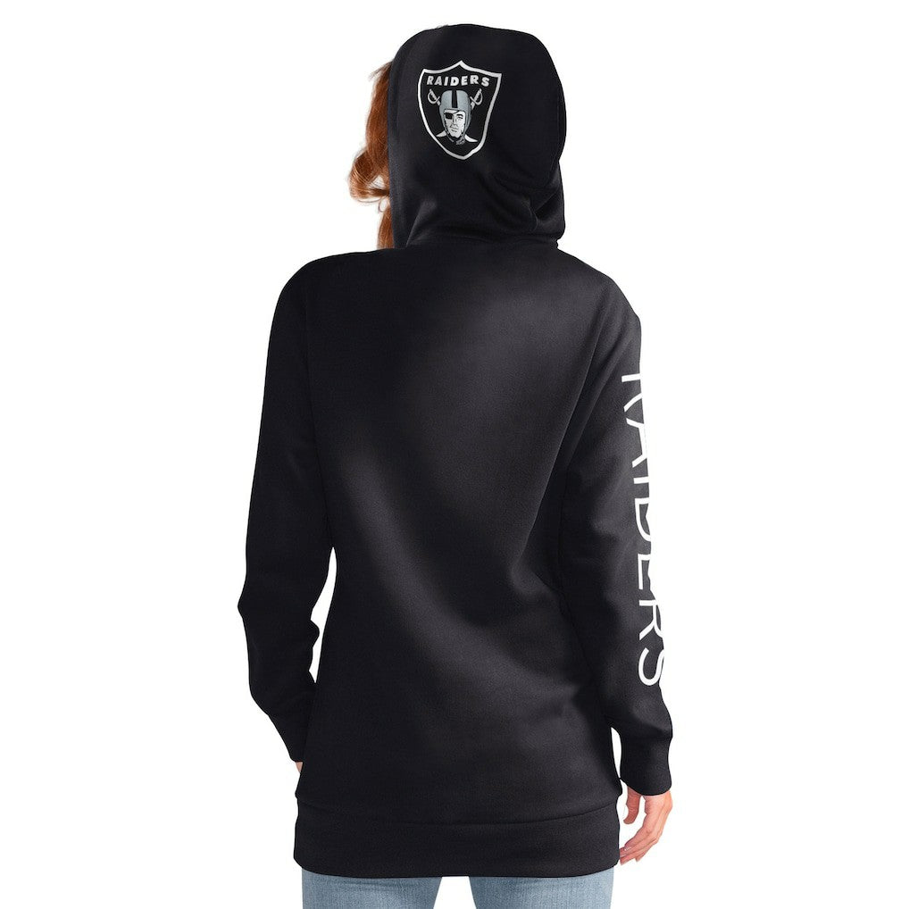 Las Vegas Raiders G-III 4Her by Carl Banks Women's Extra Inning Pullover Hoodie | NFL Sale