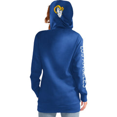 Los Angeles Rams G-III 4Her by Carl Banks Women's Extra Inning Pullover Hoodie | NFL Online