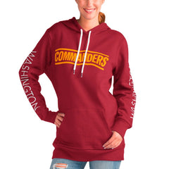 Washington Commanders G-III 4Her by Carl Banks Women's Extra Inning Pullover Hoodie | NFL Online