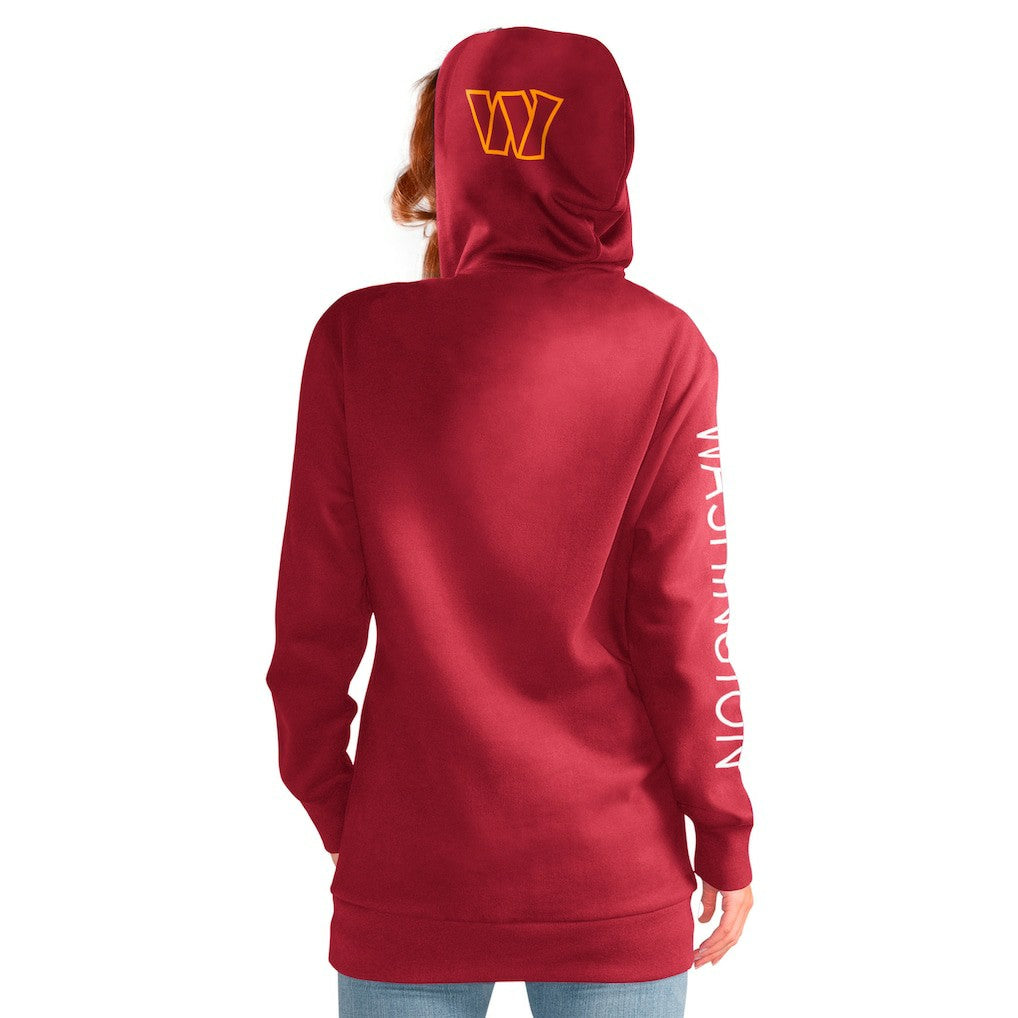 Washington Commanders G-III 4Her by Carl Banks Women's Extra Inning Pullover Hoodie | NFL Online