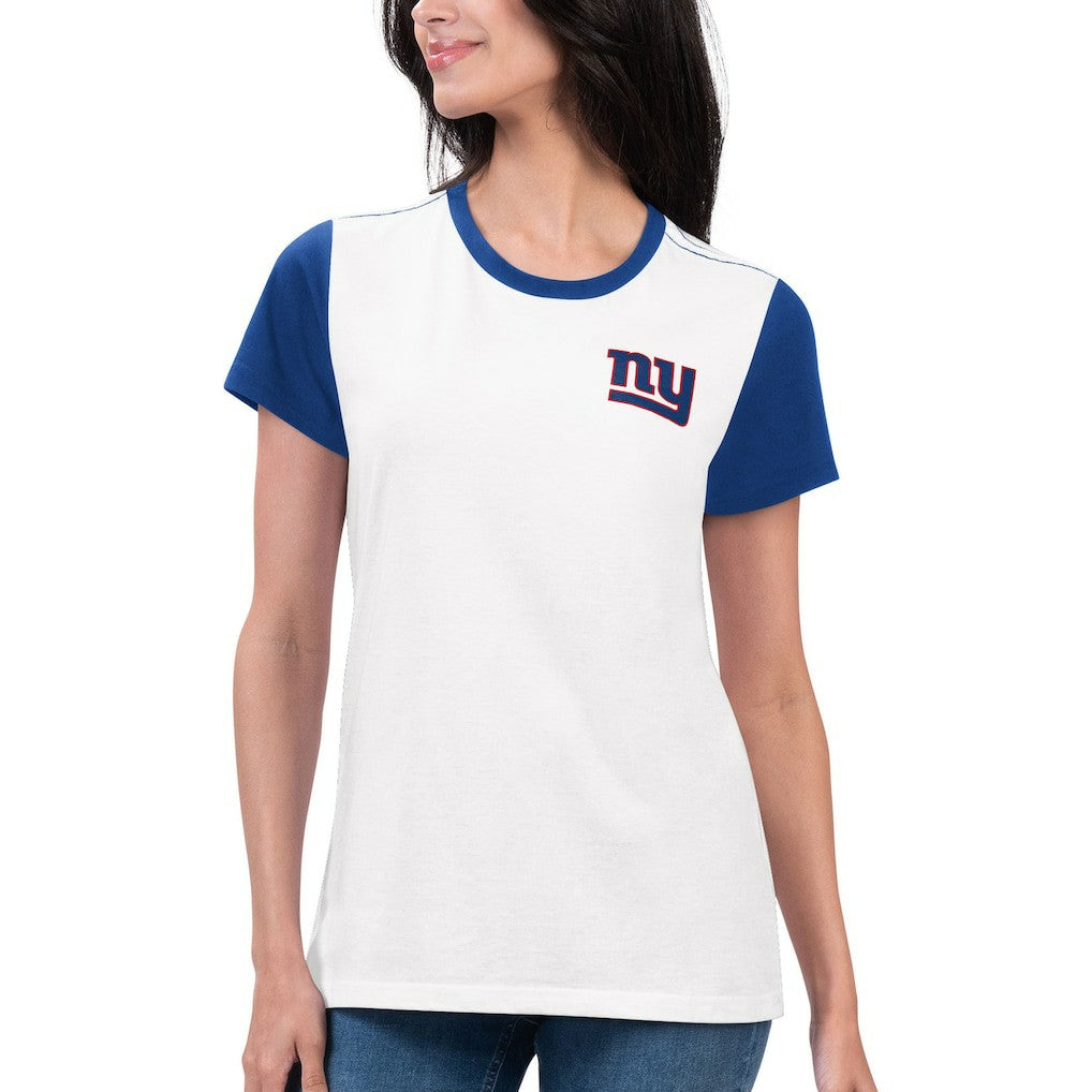 New York Giants G-III 4Her by Carl Banks Women's Fashion Illustration T-Shirt | NFL Outlet