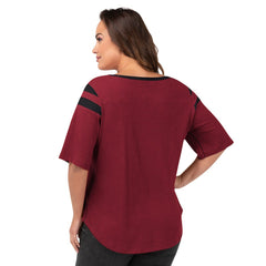 Arizona Cardinals G-III 4Her by Carl Banks Women's Plus Size Linebacker T-Shirt | NFL New