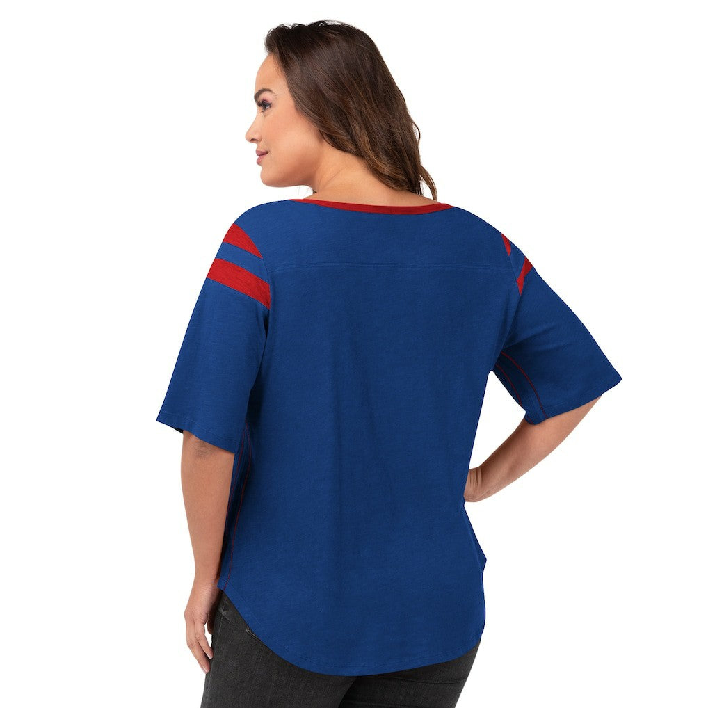 Buffalo Bills G-III 4Her by Carl Banks Women's Plus Size Linebacker T-Shirt | NFL US
