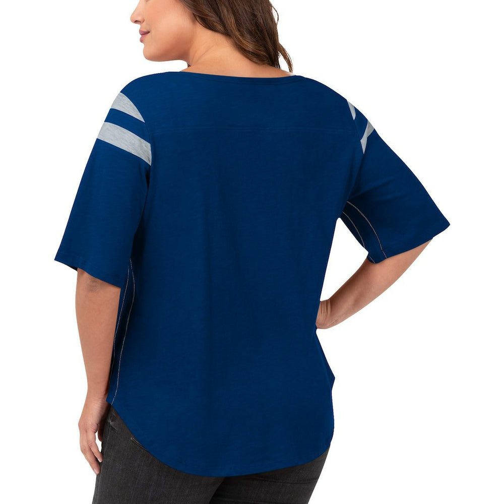 Indianapolis Colts G-III 4Her by Carl Banks Women's Plus Size Linebacker T-Shirt | NFL Hot