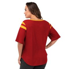 Kansas City Chiefs G-III 4Her by Carl Banks Women's Plus Size Linebacker T-Shirt | NFL Online