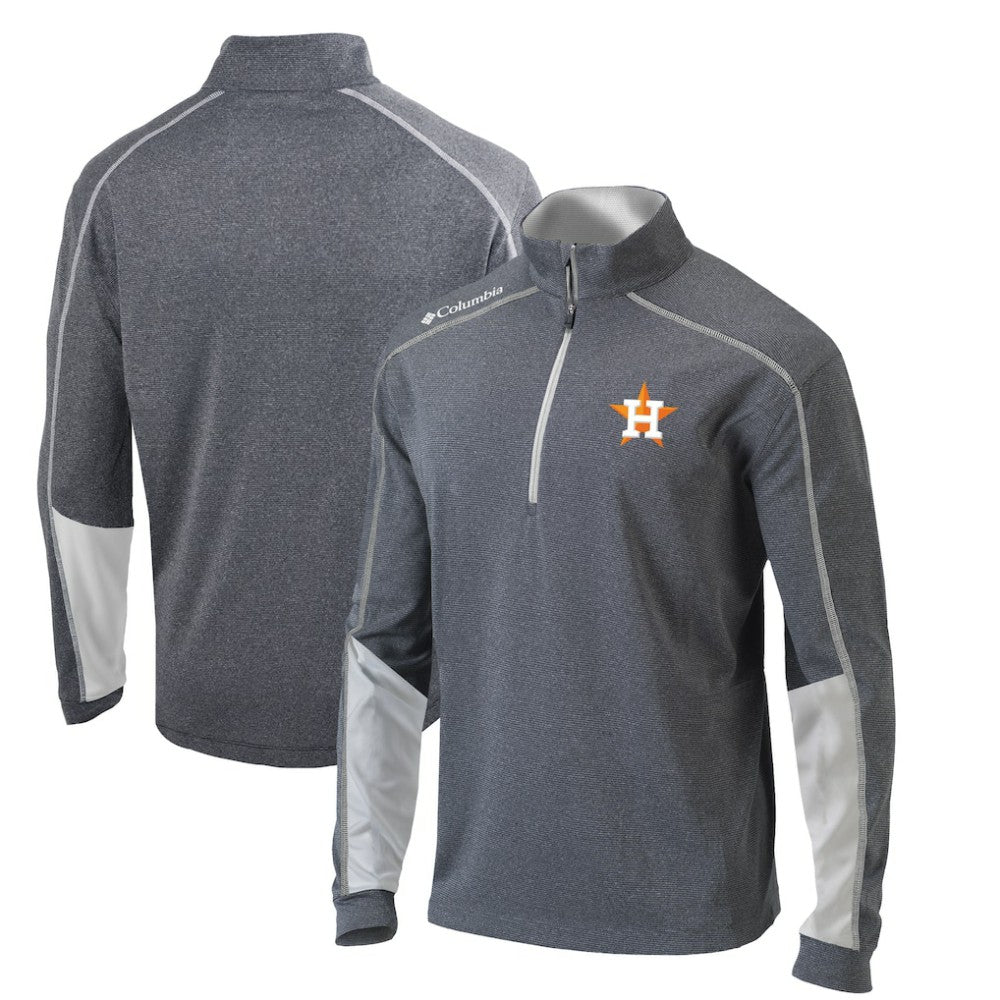 Houston Astros Columbia Omni-Wick Shotgun 2.0 Quarter-Zip Pullover Top - MLB Pullover