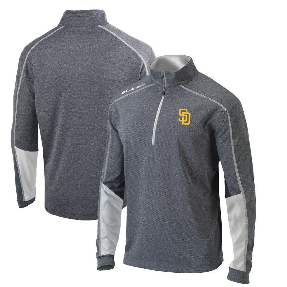 San Diego Padres Columbia Omni-Wick Shotgun 2.0 Quarter-Zip Pullover Top - MLB Pullover