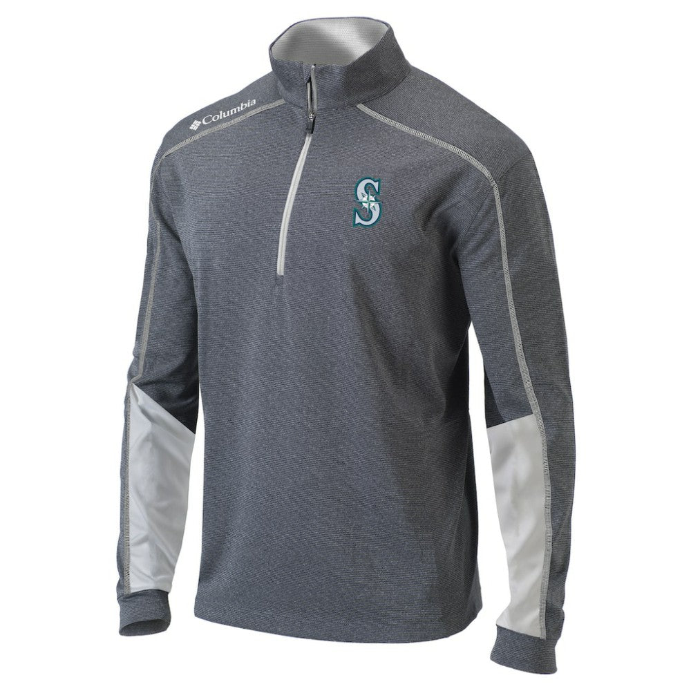 Seattle Mariners Columbia Omni-Wick Shotgun 2.0 Quarter-Zip Pullover Top - MLB Pullover