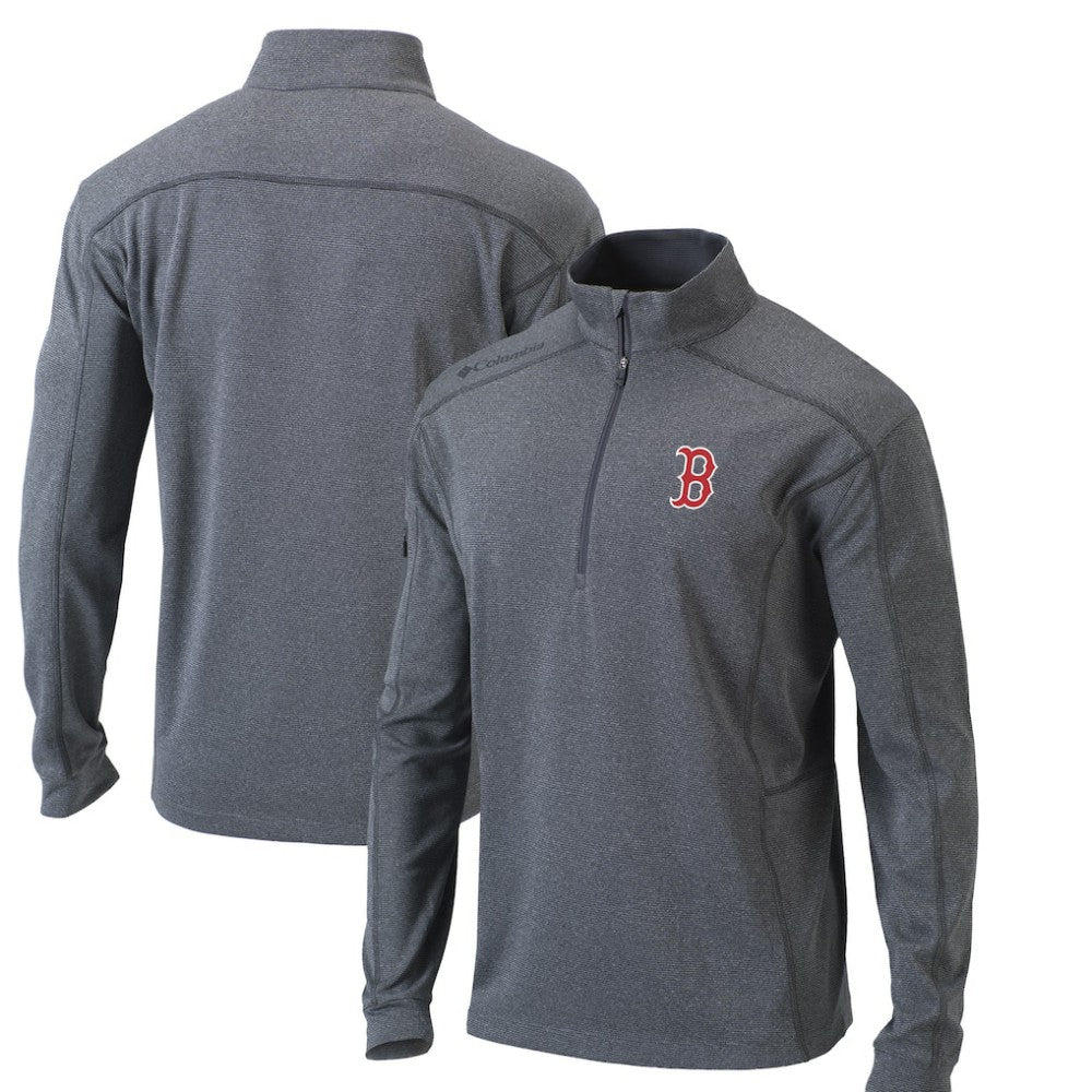 Boston Red Sox Columbia Omni-Wick Shotgun Quarter-Zip Pullover Top - MLB Pullover