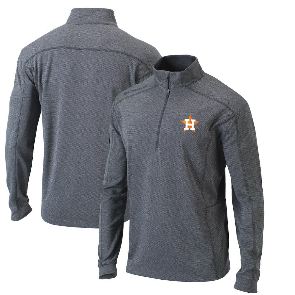 Houston Astros Columbia Omni-Wick Shotgun Quarter-Zip Pullover Top - MLB Pullover