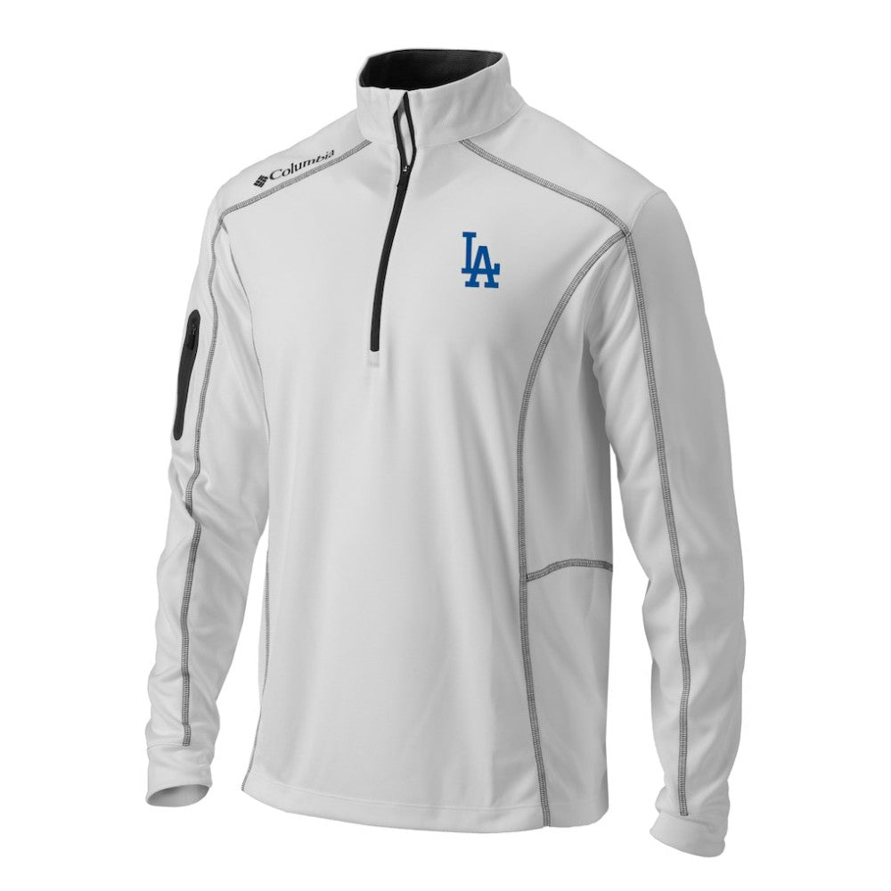 Los Angeles Dodgers Columbia Omni-Wick Shotgun Quarter-Zip Pullover Top - MLB Pullover