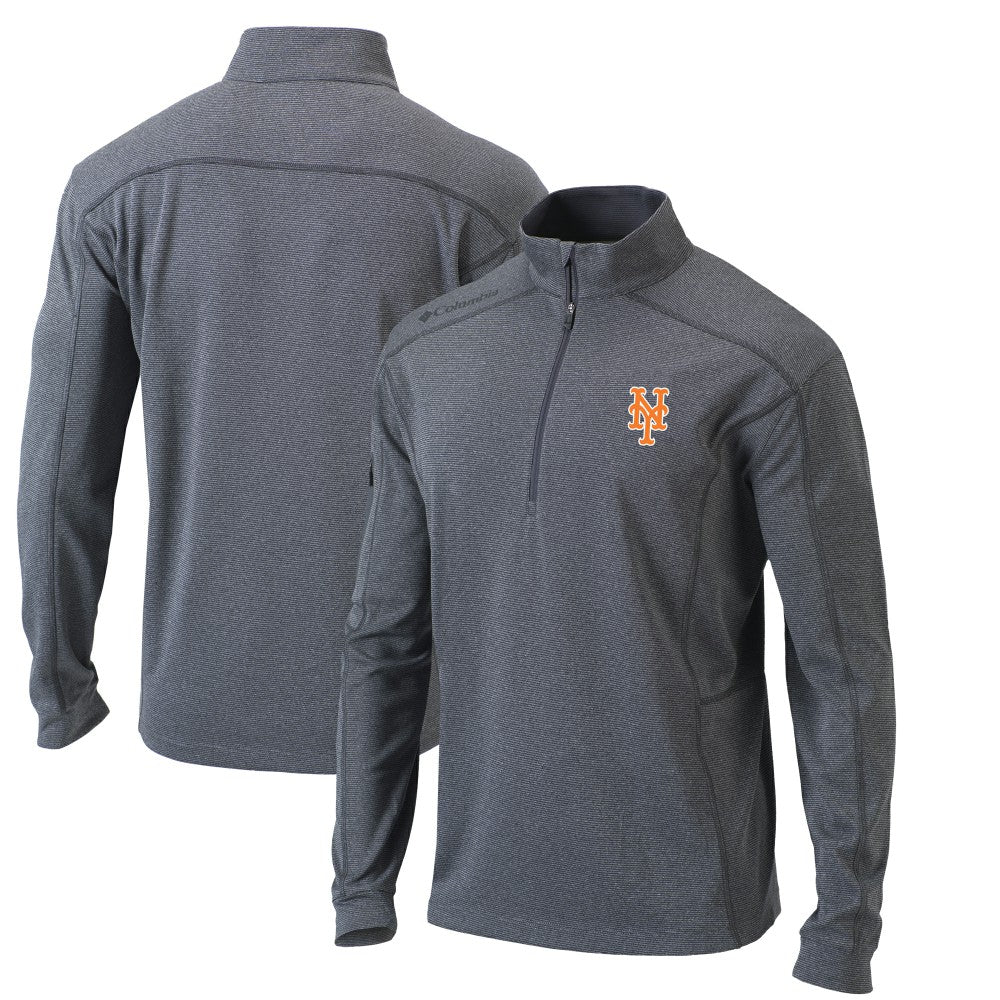 New York Mets Columbia Omni-Wick Shotgun Quarter-Zip Pullover Top - MLB Pullover