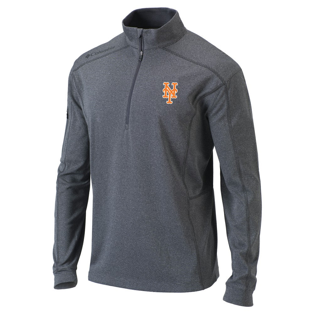 New York Mets Columbia Omni-Wick Shotgun Quarter-Zip Pullover Top - MLB Pullover