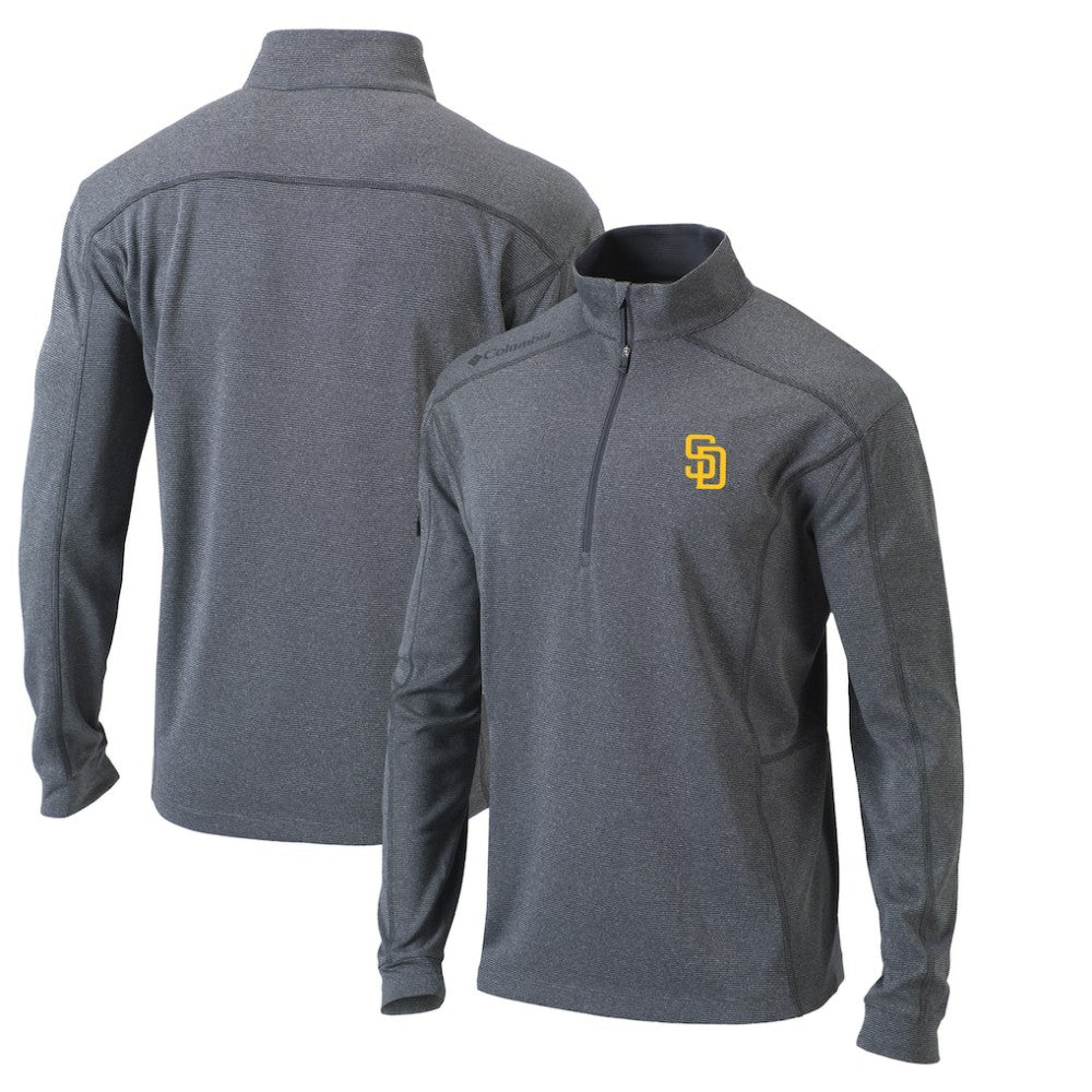 San Diego Padres Columbia Omni-Wick Shotgun Quarter-Zip Pullover Top - MLB Pullover