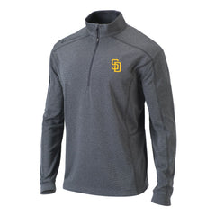 San Diego Padres Columbia Omni-Wick Shotgun Quarter-Zip Pullover Top - MLB Pullover