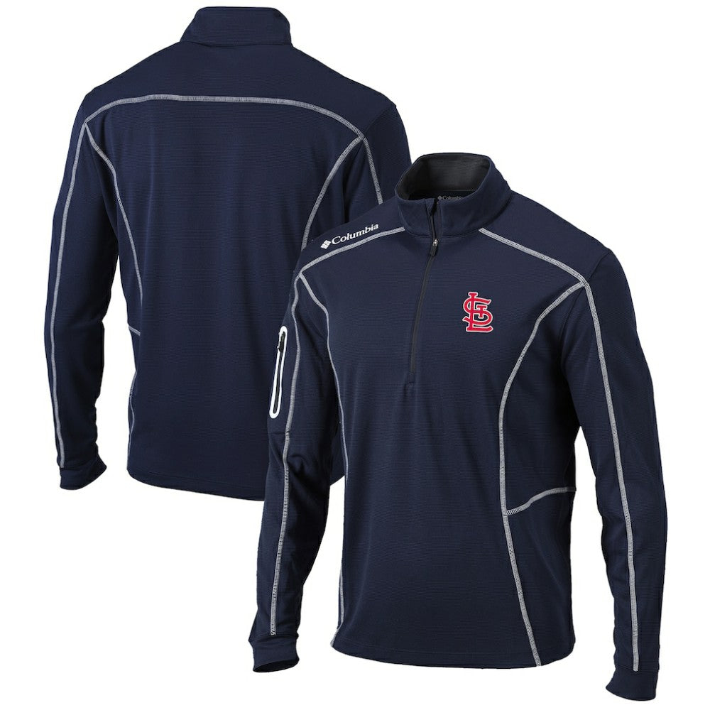 St. Louis Cardinals Columbia Omni-Wick Shotgun Quarter-Zip Pullover Top - MLB Pullover