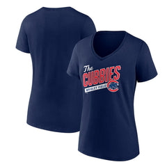 Chicago Cubs Women's Hometown Collection Those Cubbies V-Neck T-Shirt - MLB T-shirts