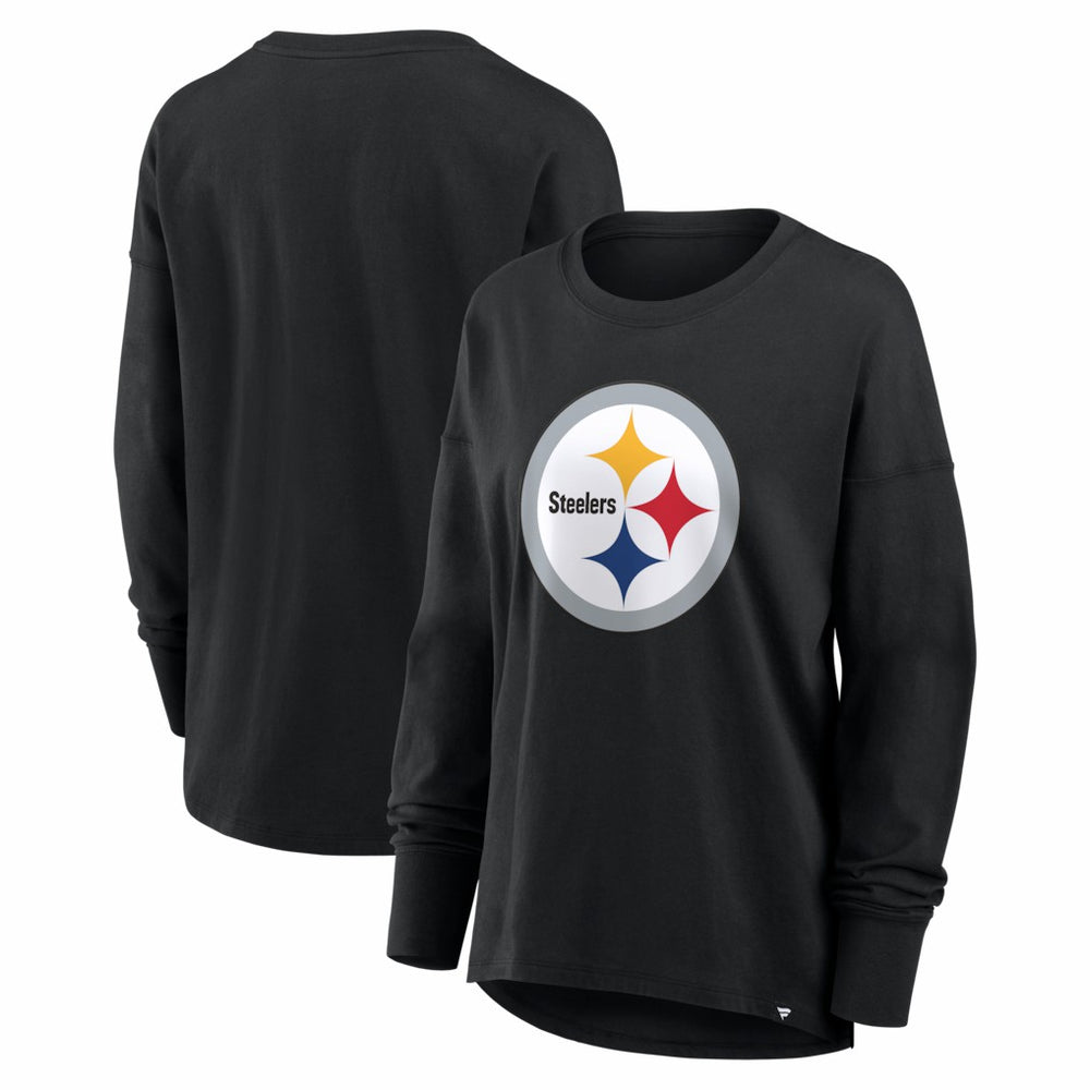 Pittsburgh Steelers Women's Essential Long Sleeve T-Shirt | NFL Hot