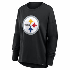Pittsburgh Steelers Women's Essential Long Sleeve T-Shirt | NFL Hot