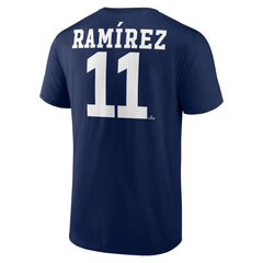 Jose Ramirez Cleveland Guardians Player Icon Name & Number T-Shirt - MLB T-shirts