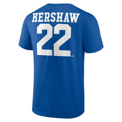 Clayton Kershaw Los Angeles Dodgers Player Icon Name & Number T-Shirt - MLB T-shirts
