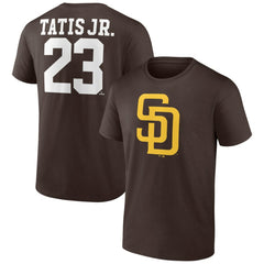 Fernando Tatis Jr. San Diego Padres Player Icon Name & Number T-Shirt - MLB T-shirts