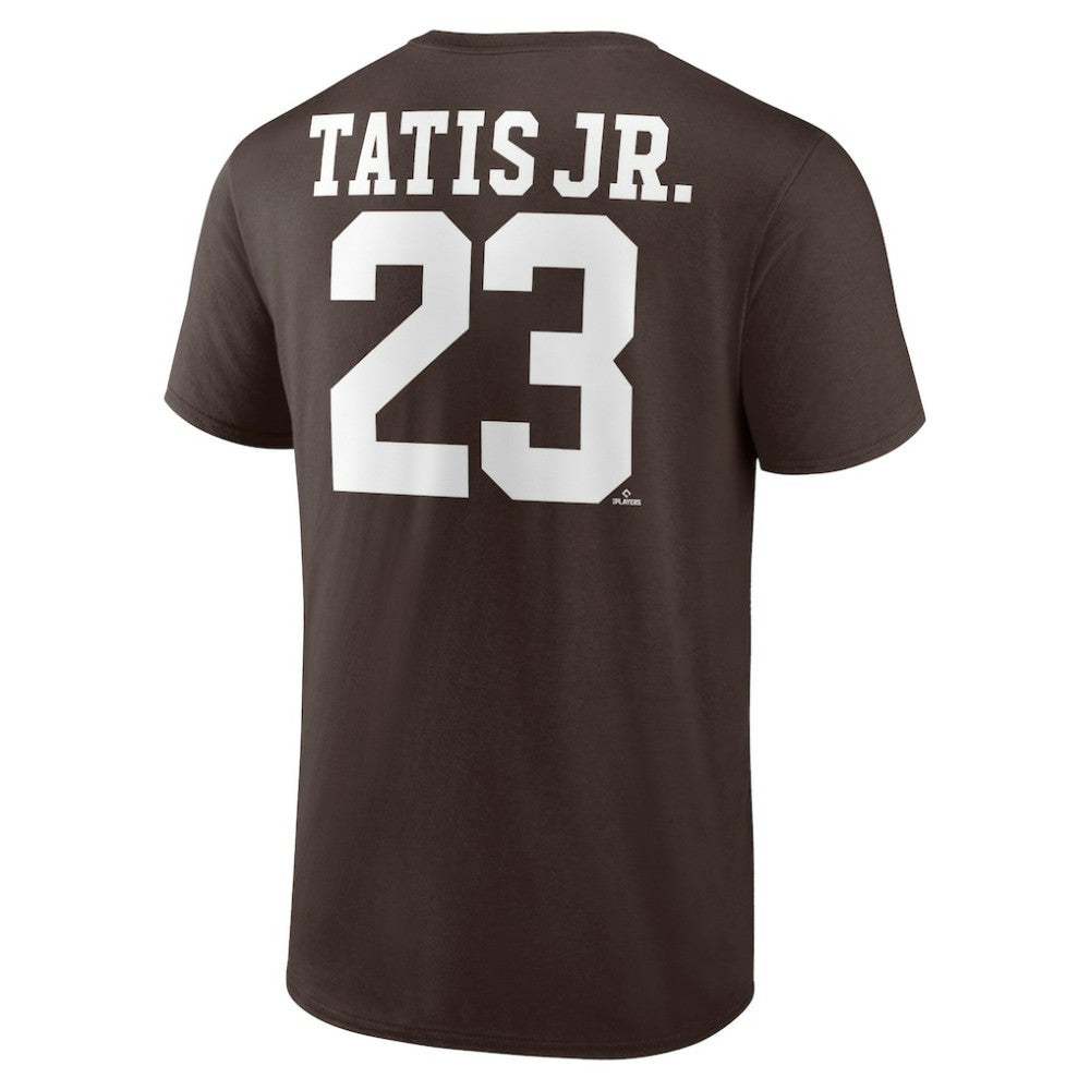 Fernando Tatis Jr. San Diego Padres Player Icon Name & Number T-Shirt - MLB T-shirts