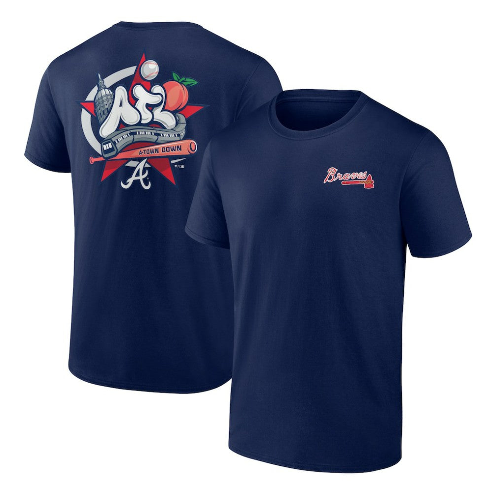 Atlanta Braves Hometown Collection Nice Kicks T-Shirt - MLB T-shirts