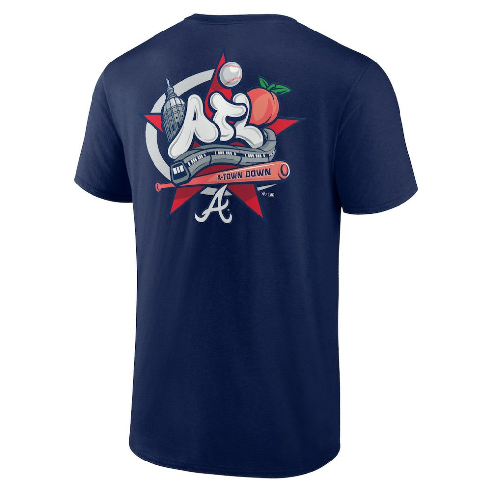 Atlanta Braves Hometown Collection Nice Kicks T-Shirt - MLB T-shirts