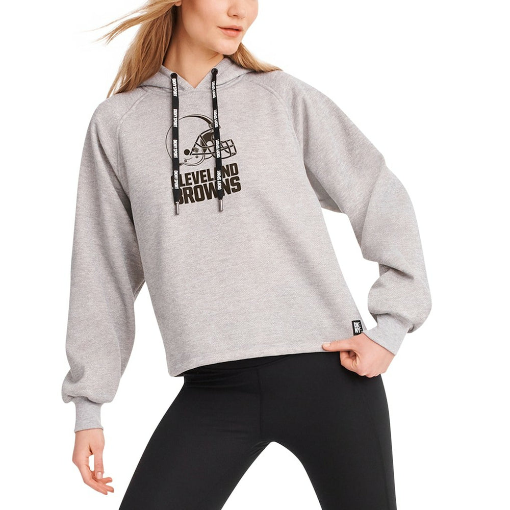 Cleveland Browns DKNY Sport Women's Debbie Dolman Raglan Pullover Hoodie | NFL Discount