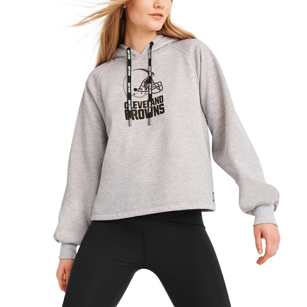 Cleveland Browns DKNY Sport Women's Debbie Dolman Raglan Pullover Hoodie | NFL Discount
