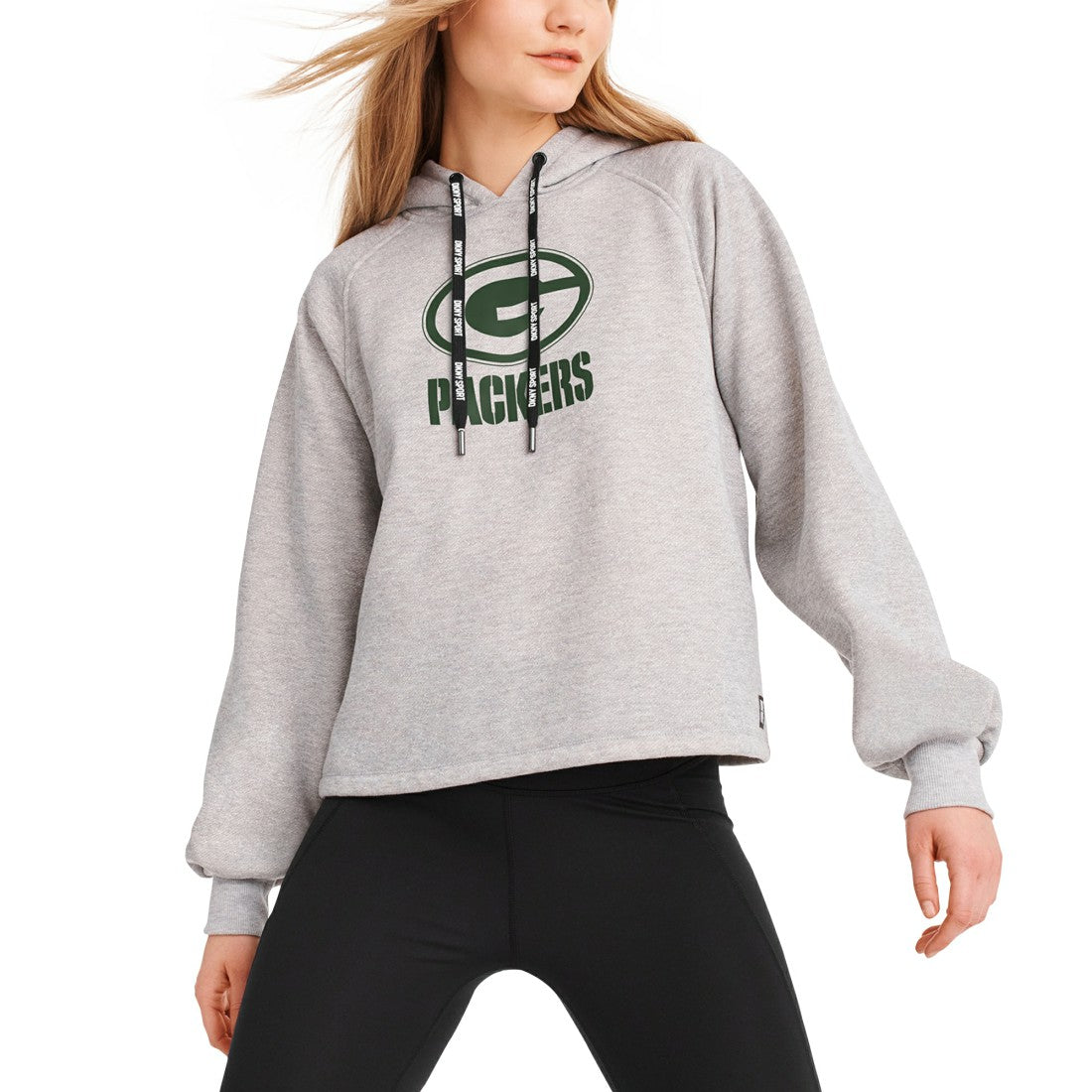 Green Bay Packers DKNY Sport Women's Debbie Dolman Raglan Pullover Hoodie | NFL On sale