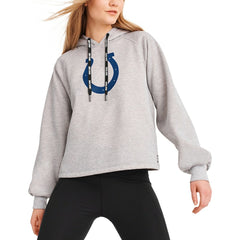 Indianapolis Colts DKNY Sport Women's Debbie Dolman Raglan Pullover Hoodie | NFL New