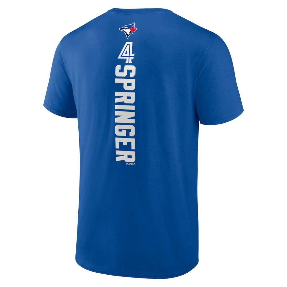George Springer Toronto Blue Jays Playmaker Name & Number T-Shirt - MLB T-shirts
