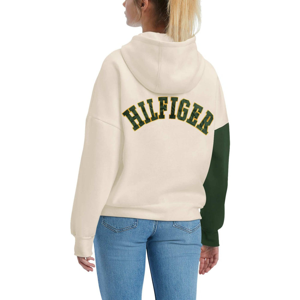 Green Bay Packers Tommy Hilfiger Women's Harriet Pullover Hoodie | NFL New